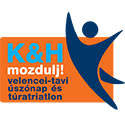 10. K&H mozdulj! velencei-tavi úszónap logo