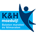 18. K&H mozdulj! Balaton maraton és félmaraton logo
