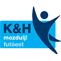 27. K&H mozdulj! futóest logo