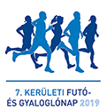 7. Kerületi Futó- és Gyaloglónap 2019 logo