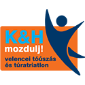 9. K&H mozdulj! velencei tóúszás és túratriatlon logo